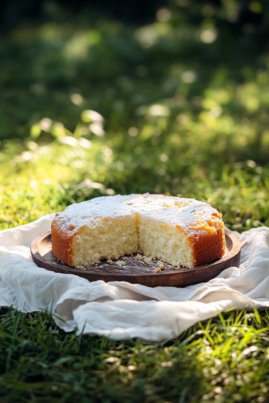 Homemade Vanilla Cake