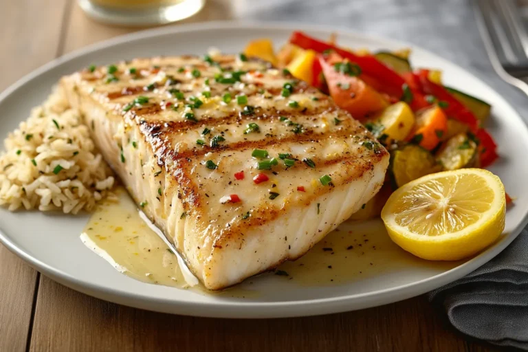 This Lemon Garlic Swordfish Is So Good, You’ll Want to Make It Every Week